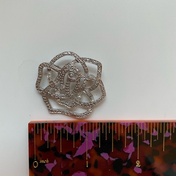 Affinity Diamond and Sterling Silver Pin Brooch 1/4 tw Diamonds from QVC - Picture 6 of 6